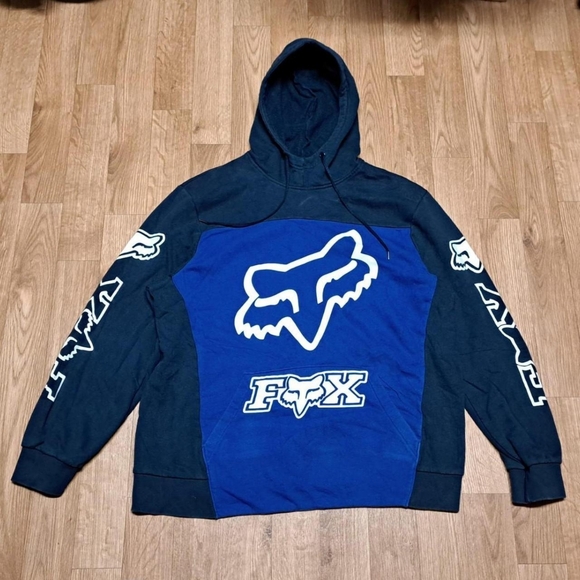 Fox Other - Vintage y2k Fox Racing Hoodie Sweatshirt Size Large